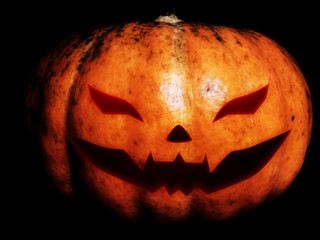 Carved Halloween Pumpkin