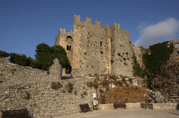 Norman castle in Erice