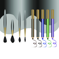 beauty supplies for applying makeup