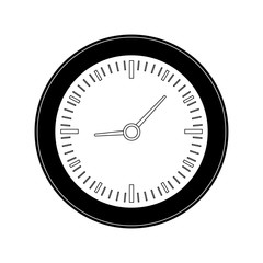 wall clock vector illustration