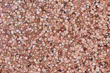 Beige abstract mosaic illustration. Seamless texture. Design pattern for background