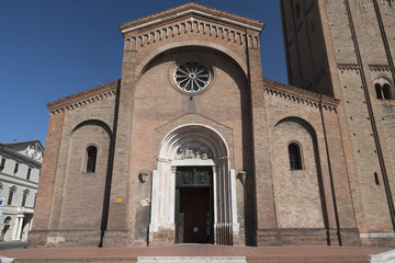 Fototapeta na wymiar Forli (Italy): church of San Mercuriale