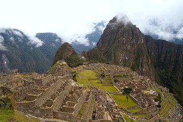 General View of Inca City of Machu Picchu, Peru