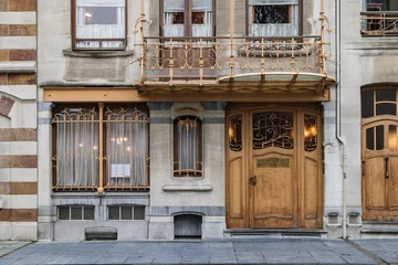 Foto op Plexiglas House and Atelier of Victor Horta © Santi Rodríguez