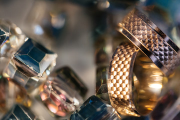 background with wedding rings