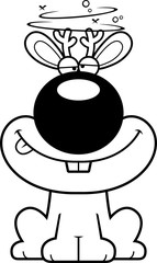 Drunk Cartoon Jackalope