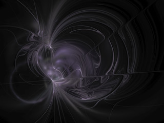 Naklejka premium Digital art design. Abstract colorful fractal texture. Flower pattern