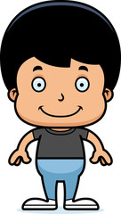 Cartoon Smiling Boy