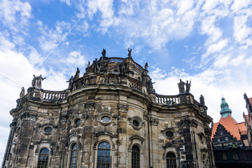 Fototapeta na wymiar Dresden Castle,Palace state art collection, Germany