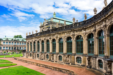 Obraz premium Baroque building Zwinger in Dresden, Germany