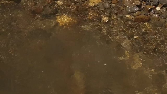 stone thrown in the stream, Alta Badia