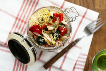 Marinated Summer Veggies