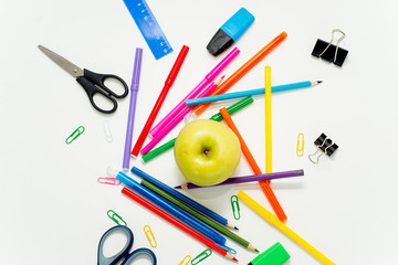 Several school items