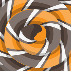 Candy Pattern. Abstract spiral background