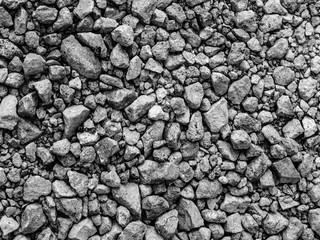 Gravel stone isolated texture