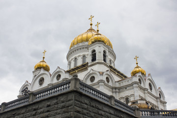 Fototapeta na wymiar Cathedral of Christ the Saviour. Russia,Moscow