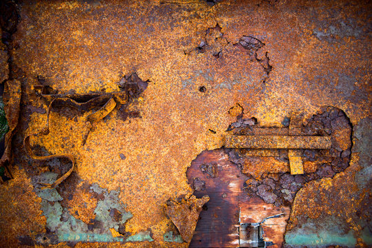 Metal Rust Background, Metal Rust Texture, Rust, Decay metal Background