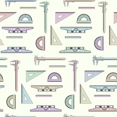 the pattern of color measuring instruments