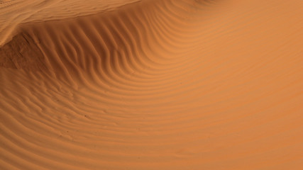 Dune del deserto Sahara in Tunisia