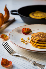 pumpkin pancakes