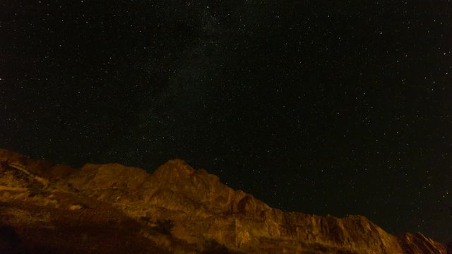 Ultra high definition 4k time lapse movie of Milky Way over high desert in Antelope central Oregon at night 3840x2160 uhd