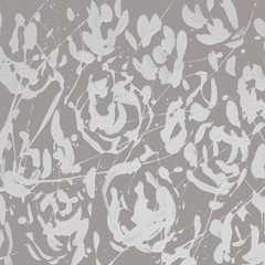 White roses on a beige background