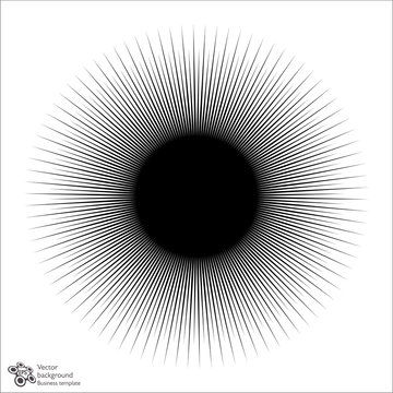 Vector Background #Zoom Burst 