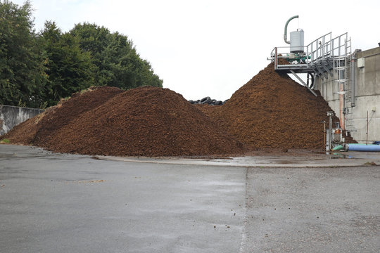 D&uuml;nger als G&auml;rreste einer Biogasanlage