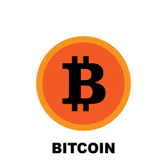 Bitcoin crypto currency. Blockchain technology