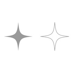 Star it is black icon .