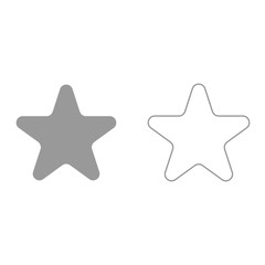 Star it is black icon .