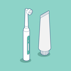 Vector electric toothbrush