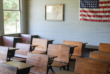 Vintage Schoolhouse Desk