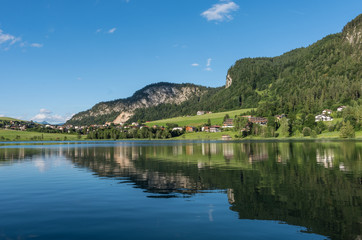Fototapeta premium The mountain lake Thiersee in Tyrol, Austria