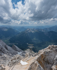 The mountains of Alps in Tyrol, Austria