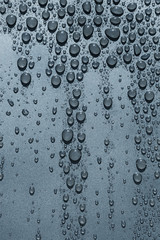 Water drops on a rough surface, texture background
