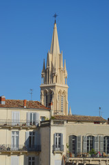Fototapeta premium Sainte Anne church in Montpellier city