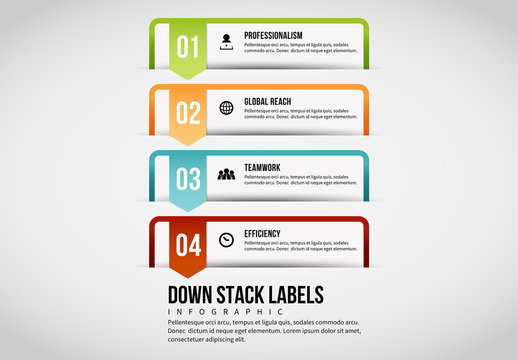Stacked Label Infographic 1