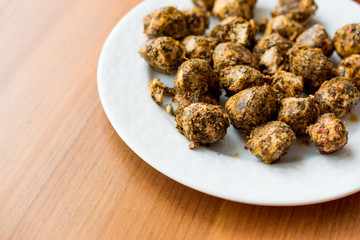 Antakya Duberke made with yogurt / Cheese Balls with Spices.