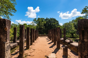 Ruins of Audience Hall in Polonnaruwa