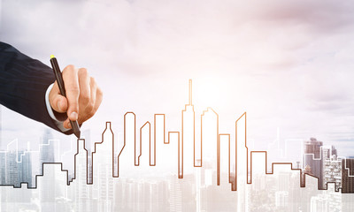 Engineering designer at work