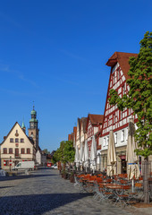 Obraz premium Market square, Lauf an der Pegnitz, Germany