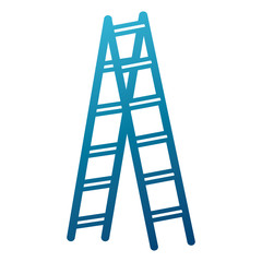 Step ladder tool icon vector illustration graphic design