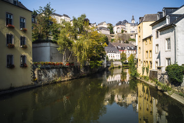 Fototapeta na wymiar The city of Luxembourg