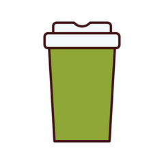 Coffee to go icon vector illustration graphic design