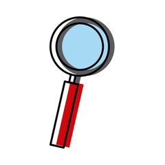 Magnifying glass symbol icon vector illustration graphic design