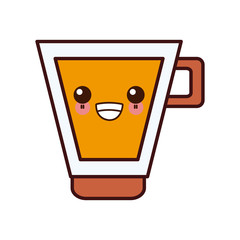 Delicious coffee cup icon vector illustration graphic design