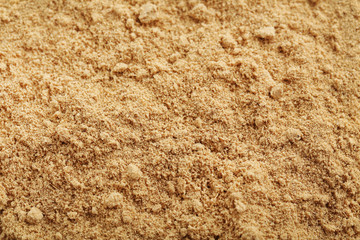 Ginger powder background