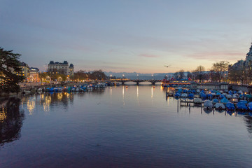 Zurich with Zurichsee lake, Switzerland, Zurich Switzerland