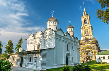 Fototapeta na wymiar Rizopolozhensky monastery in Suzdal, Vladimir region, the Golden Ring of Russia